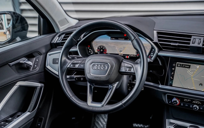 Audi Q3 cena 117900 przebieg: 116000, rok produkcji 2019 z Wojnicz małe 781